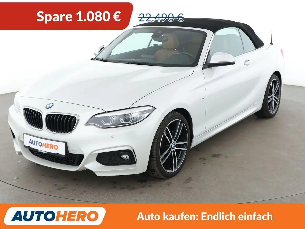 BMW 225 225d M Sport Aut.*NAV*TEMPO*PDC*SHZ*ALU*KLIMA* — photo 1 of 15