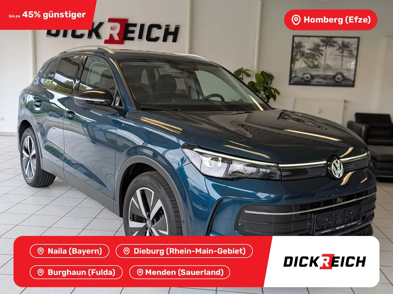 Volkswagen Tiguan 1.5 eTSI ENERGY HD-Matrix 360 AHK 19 — photo 1 of 36
