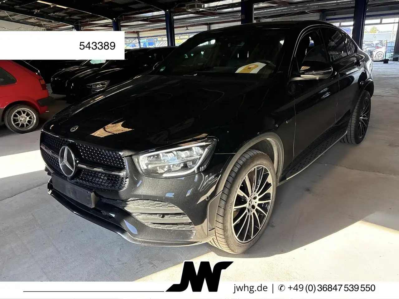 Mercedes-Benz GLC 300 de Coupe AMG DISTR/VIRTUAL/360/TRITTBRETTER — photo 1 of 13