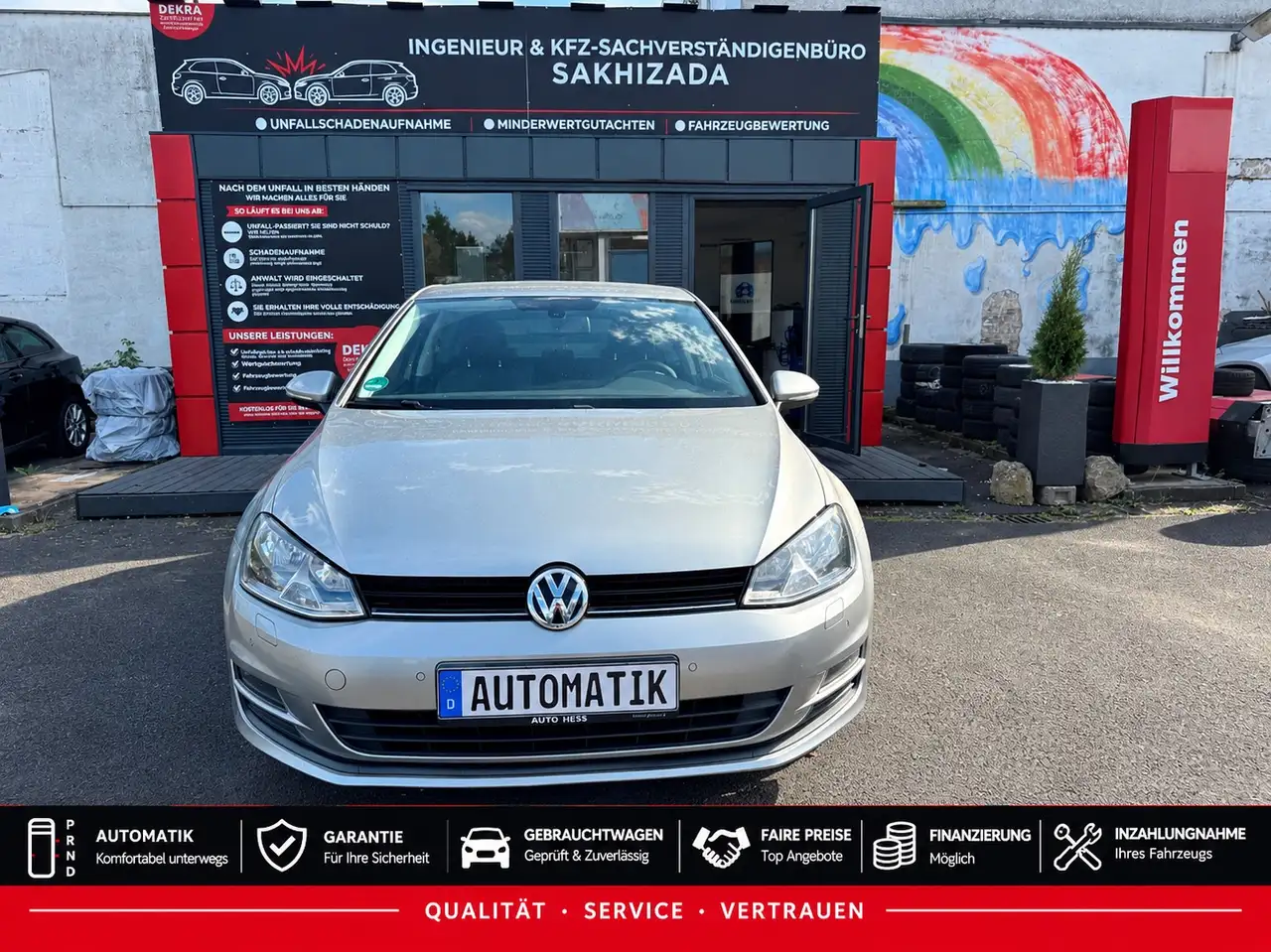 Volkswagen Golf Comfortline BMT, TÜV Neu, Inspektion Neu, Automatik, Garantie und Finanzierung — photo 1 of 13