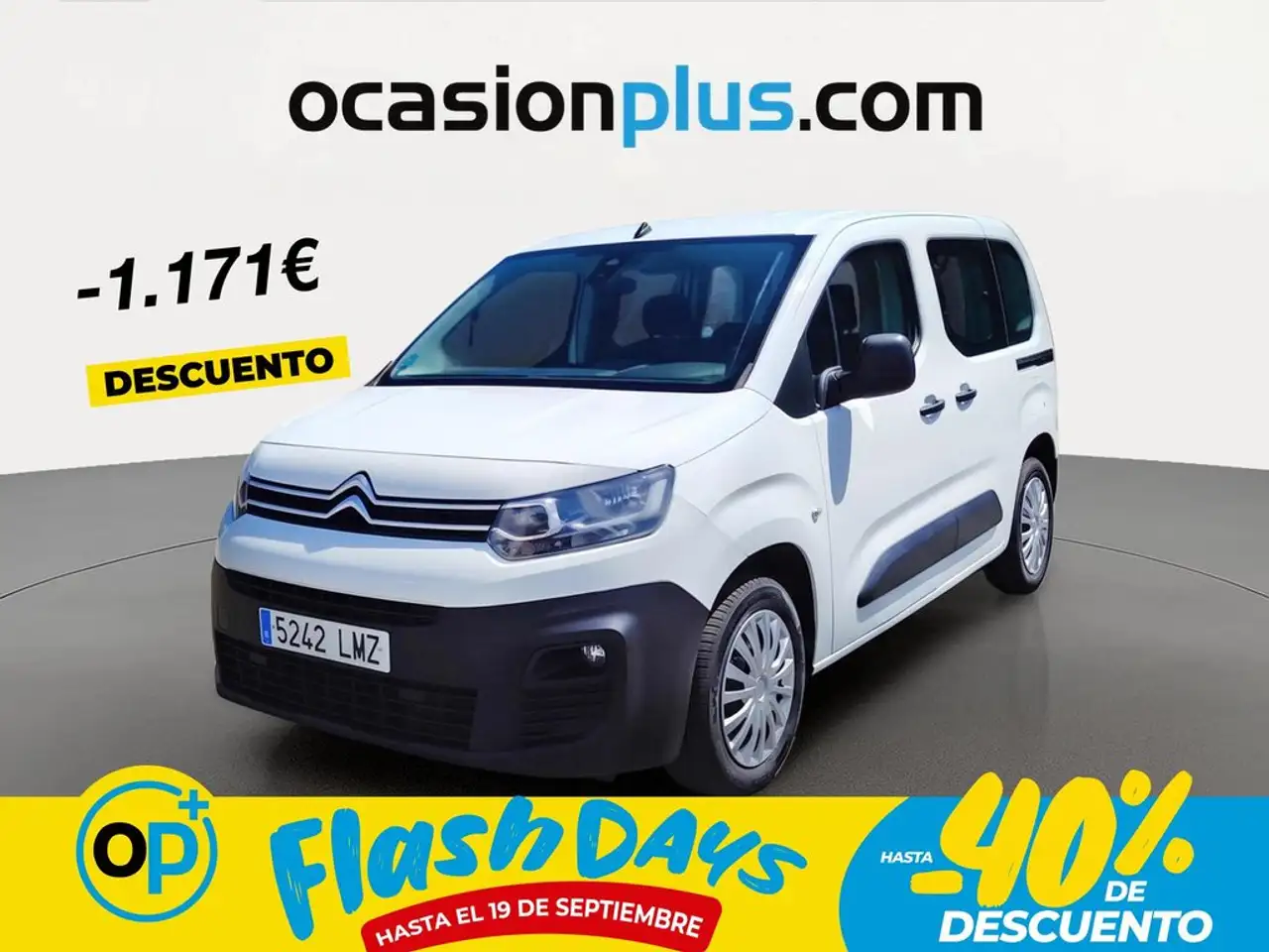 Citroen Berlingo BlueHDi S&S Talla M Live Pack 100 — photo 1 of 10