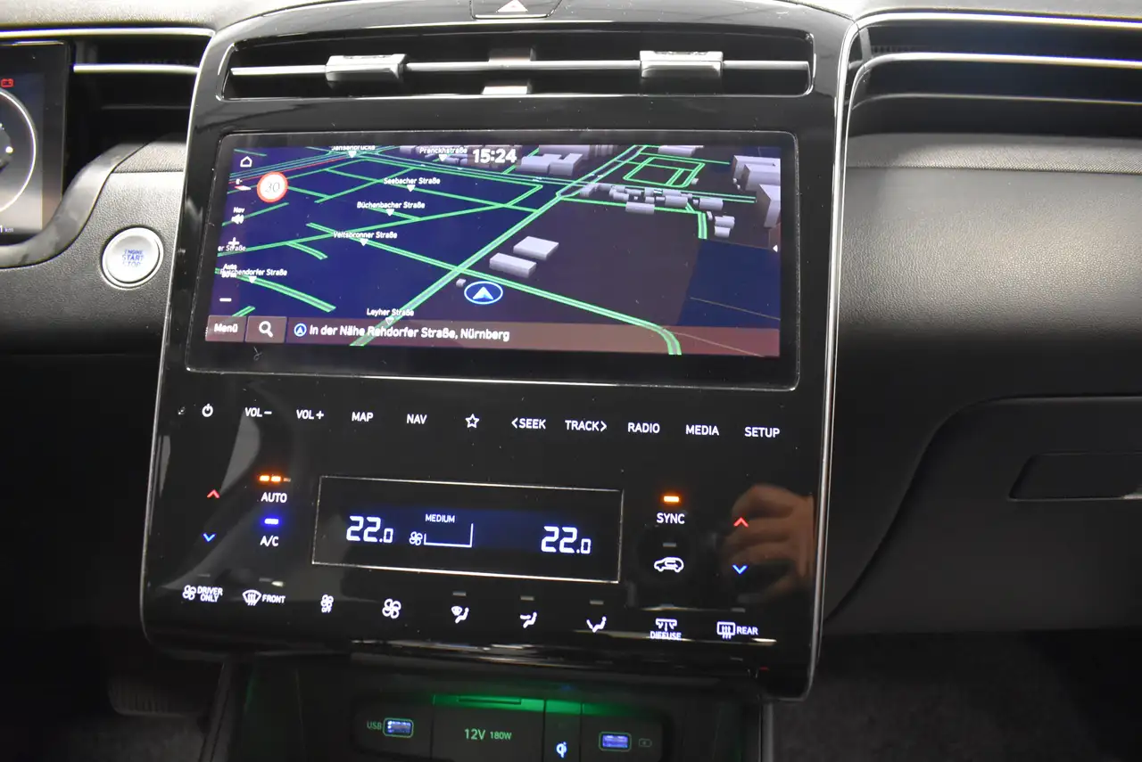 2021 Hyundai TUCSON Hybrid Aut Navi LED Kamer Temp AHK 1-Hand, photograph 8