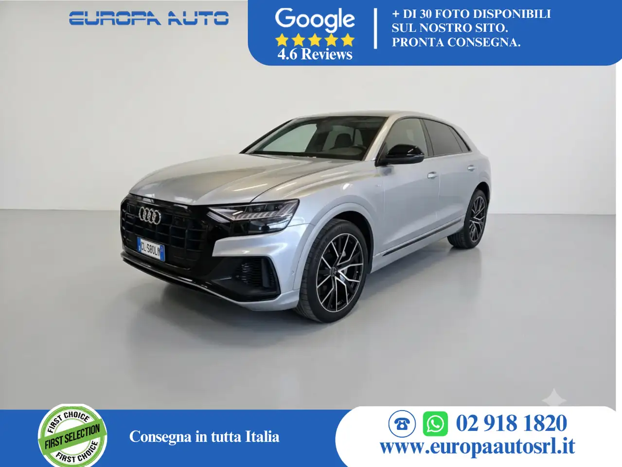 Audi Q8 55 3.0 tfsi e Sport quattro tiptronic — photo 1 of 35
