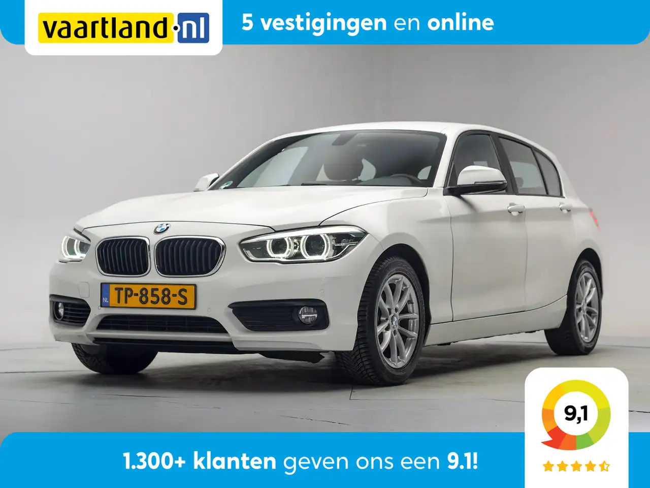 BMW 118 1-serie 118i High Executive Aut.[ Leder Navi Trekh — photo 1 of 38