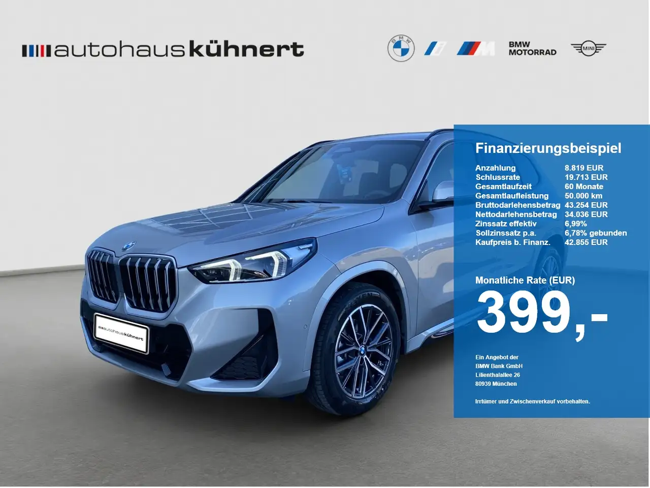 BMW X1 sDrive 18d ///M-Sport LED SpurAss AHK Navi RFK — photo 1 of 15