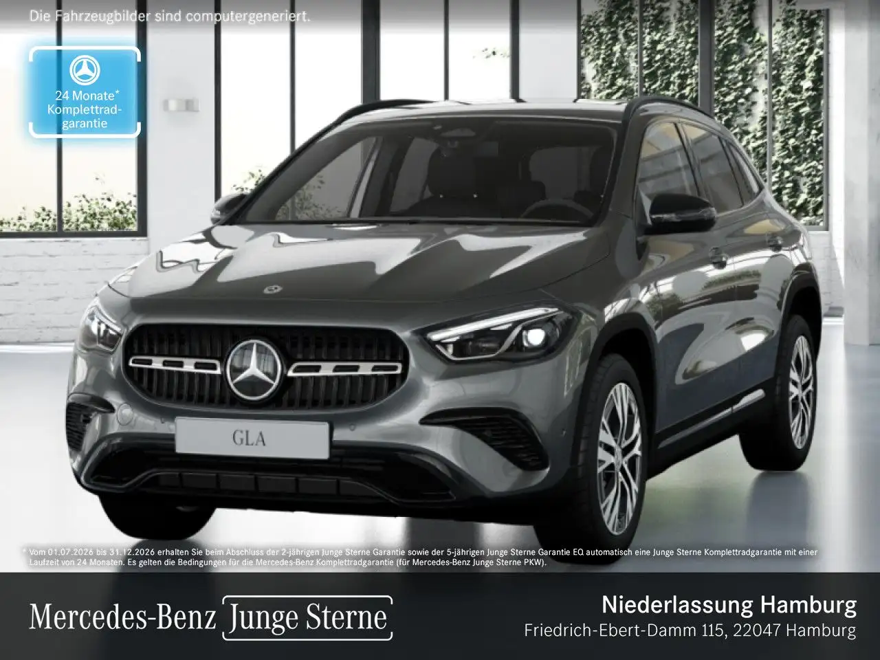 Mercedes-Benz GLA 250 e PROGRESSIVE+NIGHT+AHK+MULTIBEAM+KAMERA — photo 1 of 22