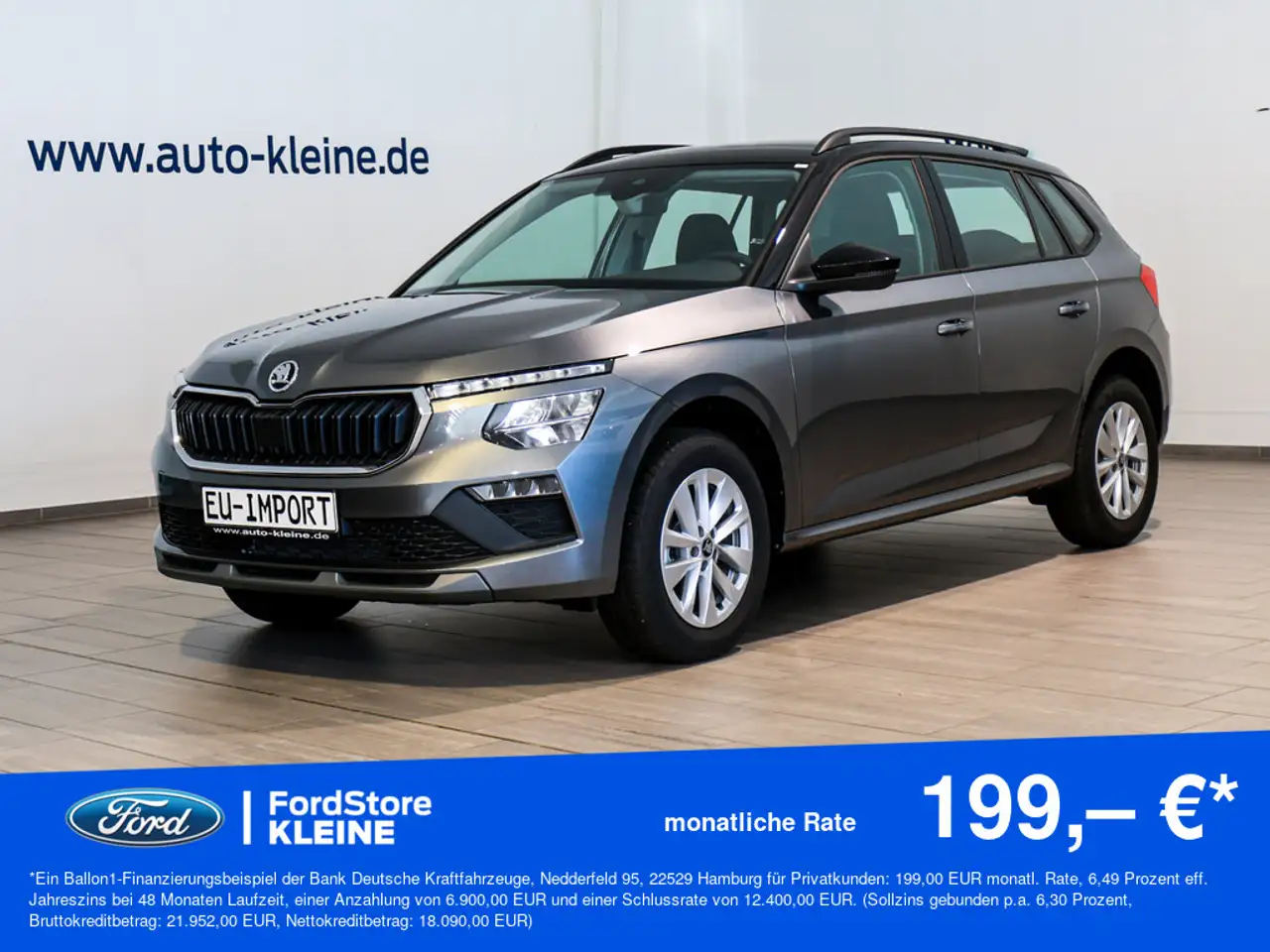 Skoda Kamiq Selection 1.0l TSI - EU-IMPORT 34% u. U — photo 1 of 24