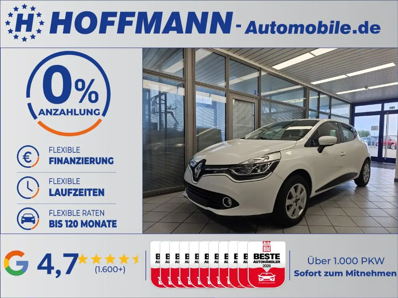 Renault Clio Allwetterreifen,Alufelgen,Tempomat,Navi — photo 1 of 22