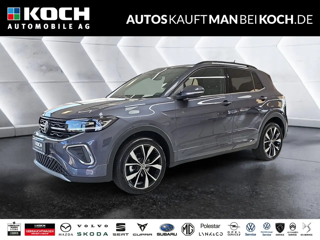 Volkswagen T-Cross 1.0 TSI DSG R-LINE AHK IQ LIGHT ALU18 ACC — photo 1 of 33