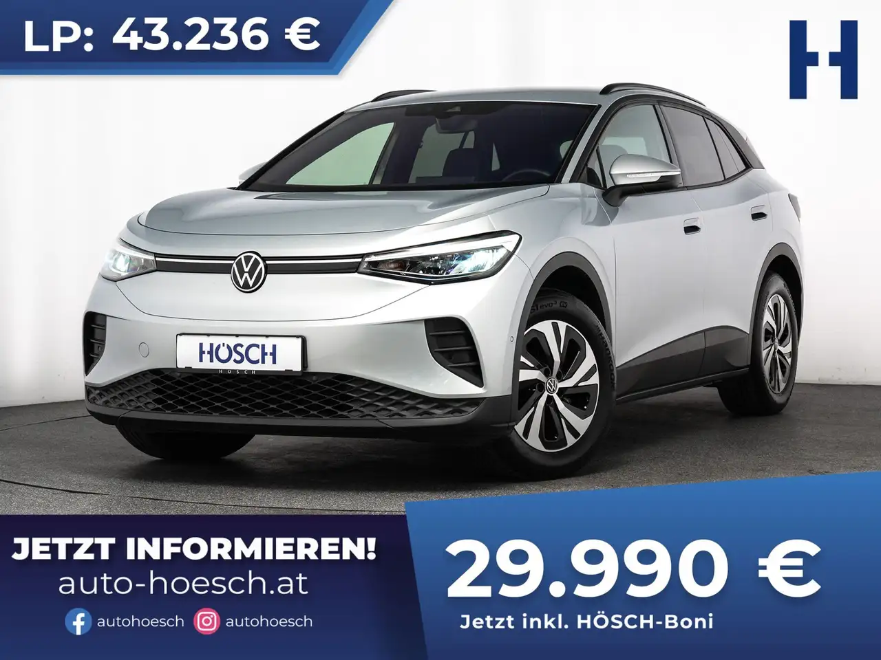 Volkswagen ID.4 Pure 55kWh 18" STYLE WÄRME ASSISTENZ INFOTAINMENT — photo 1 of 38