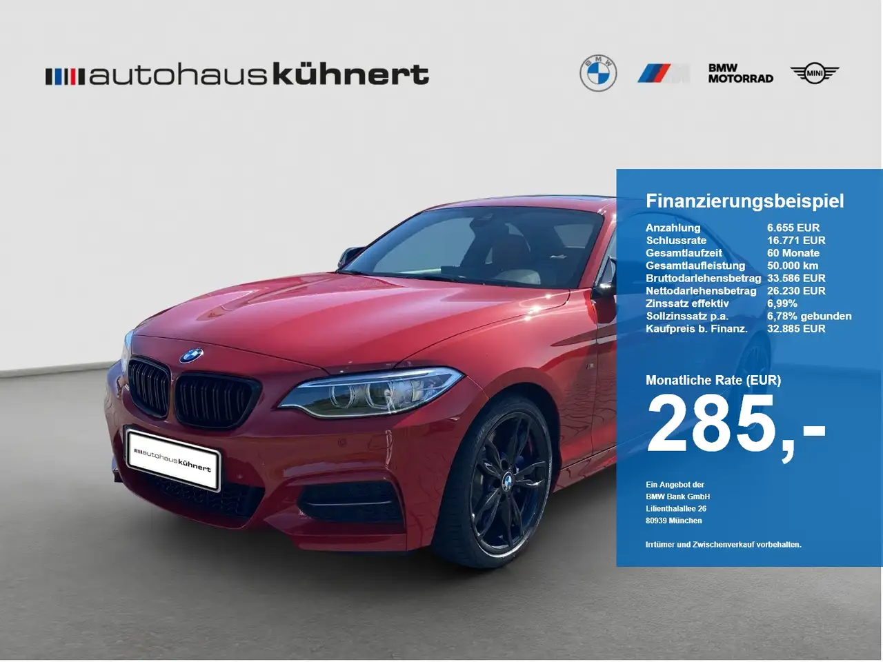 BMW M2 xDrive Coupé SHD HiFi H-K DAB NaviProf. — photo 1 of 20