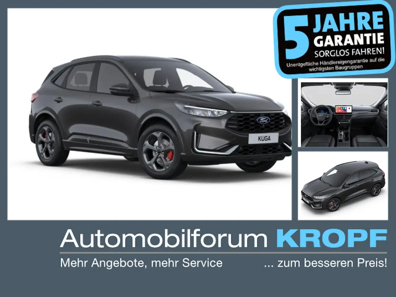 Ford Kuga ST-Line X 2.5 PLUG-IN-HYBRID 360*4XSHZ*B&O — photo 1 of 13