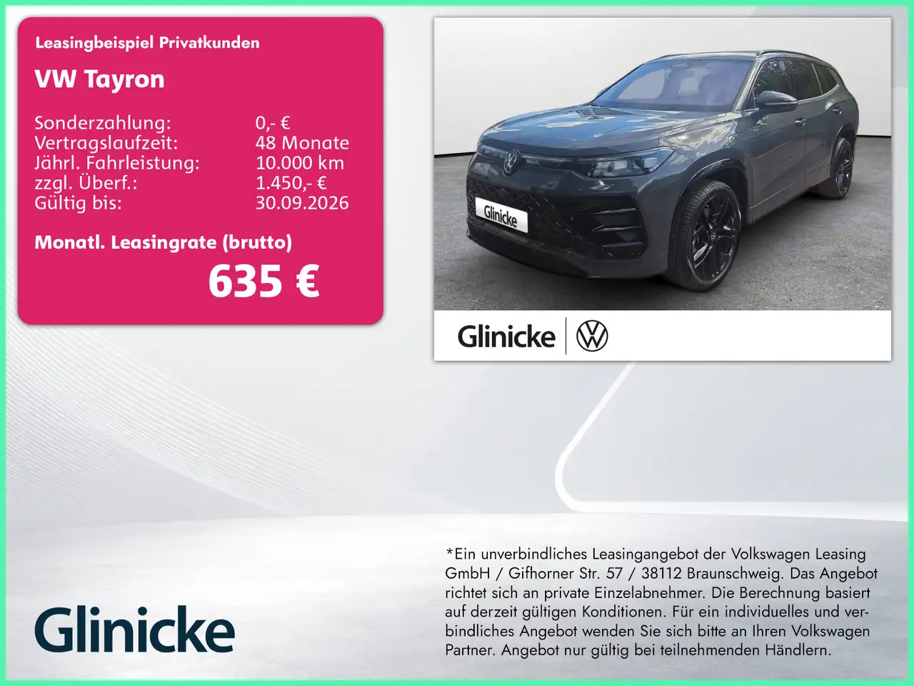 Volkswagen Tayron R-Line 1,5 eHybrid DSG | Leder | DCC — photo 1 of 12