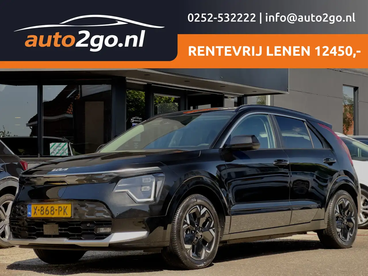 Kia e-Niro EV ACTIE! BETAAL NU 50% 12450 DE REST IN 2JR RENTE — photo 1 of 36