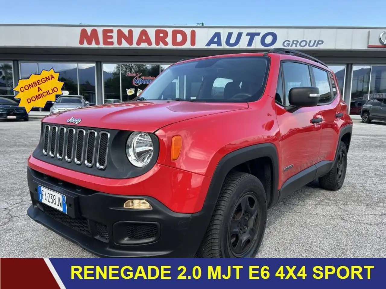 Jeep Renegade 2.0 Mjt 4WD Active Drive Sport TAGLIANDO E GARANZIA INCLUSI — photo 1 of 15