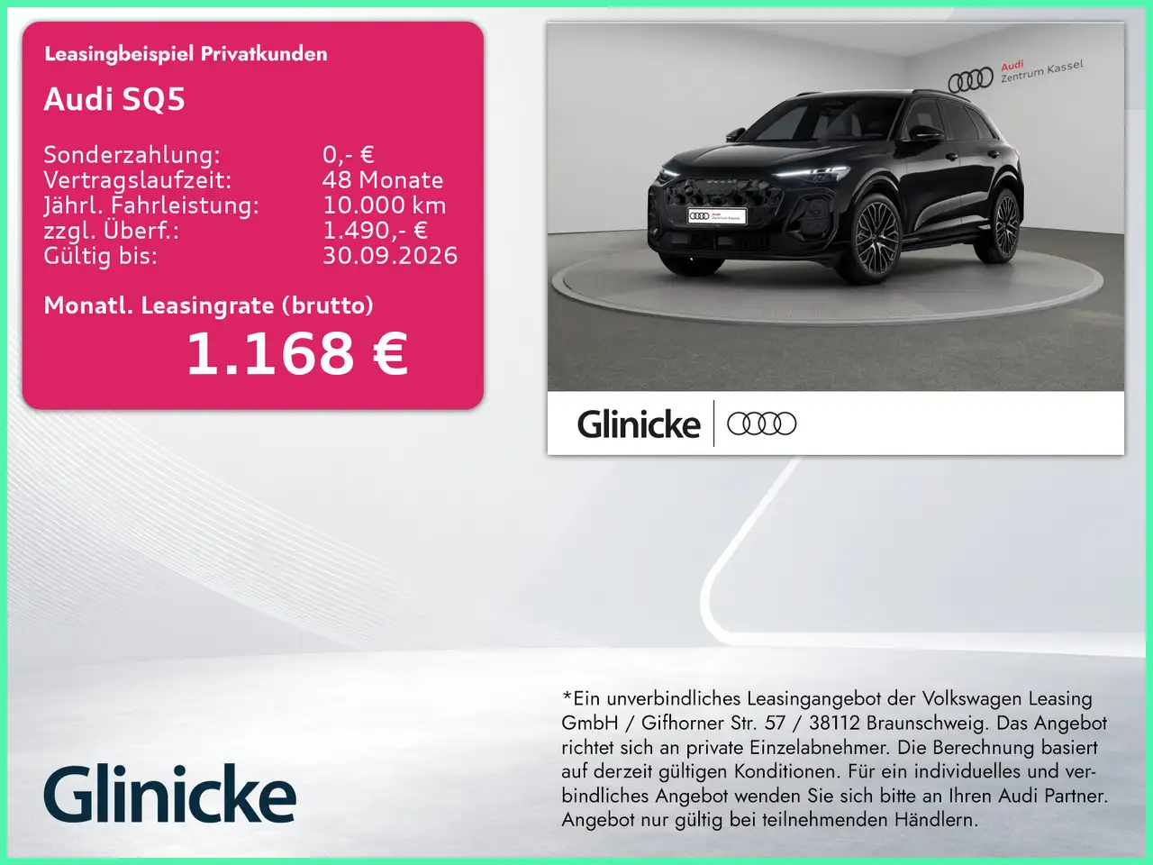 Audi SQ5 SUV Matrix HuD B&O AHK Pano StandHZ 360° — photo 1 of 10