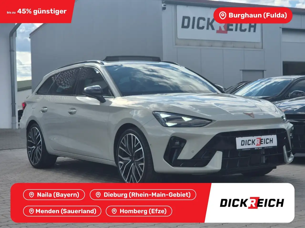 CUPRA Leon 1.5 eTSI PANO*DCC*MATRIX*DINAMICA*AHK*5JG. — photo 1 of 38