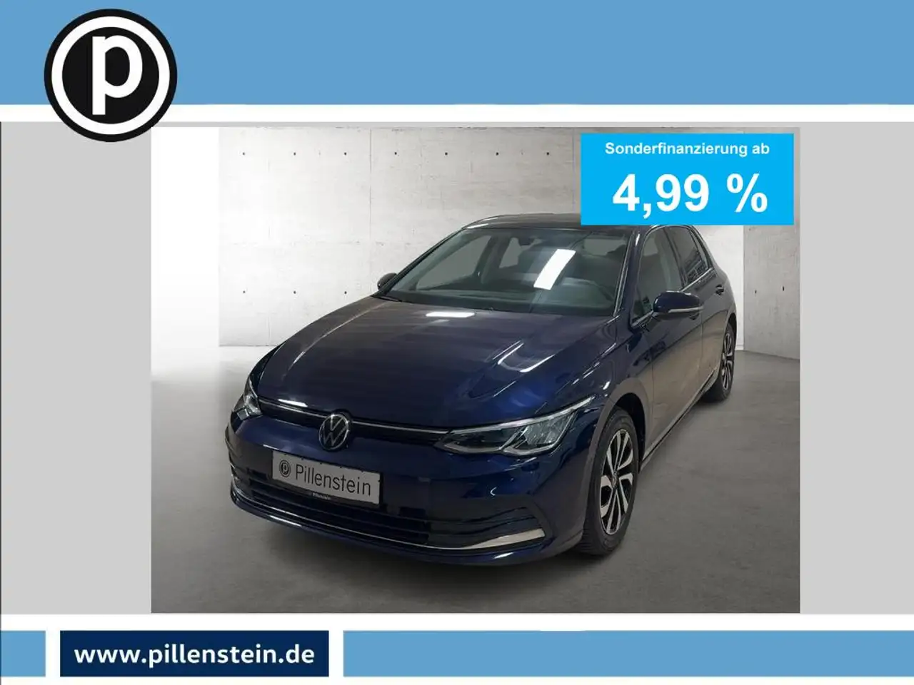Volkswagen Golf 8 ACTIVE 1.5 eTSI DSG AHK PANO KAMERA NAVI — photo 1 of 18