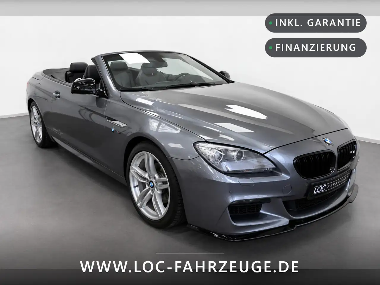 BMW 640 640i Cabrio M Paket Shadow-Line — photo 1 of 21
