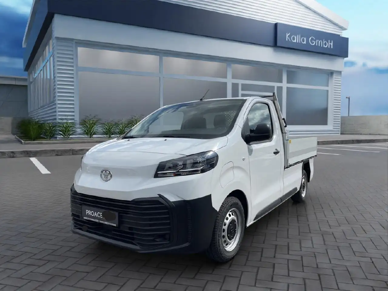 Toyota Proace L1 KIPPER Fahrgestell Electric Work 50 kWh *GARANTIE, KOSTENFREIE LIEFERUNG — photo 1 of 23