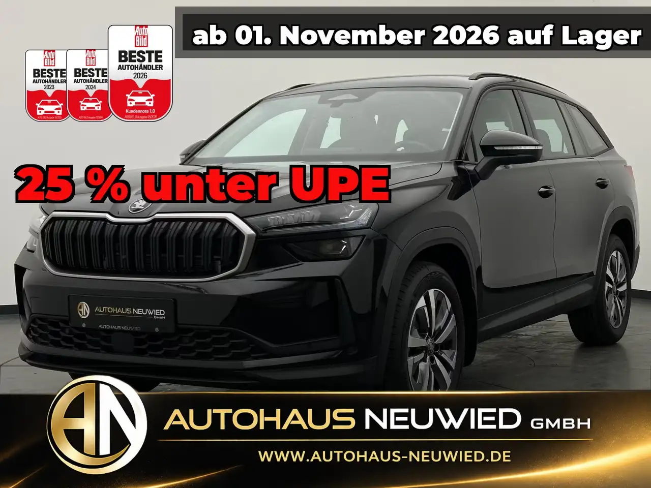 Skoda Kodiaq Kodiaq 1.5 TSI DSG +NAV+MATRIX+7-SITZ+360CAM+AHK — photo 1 of 40