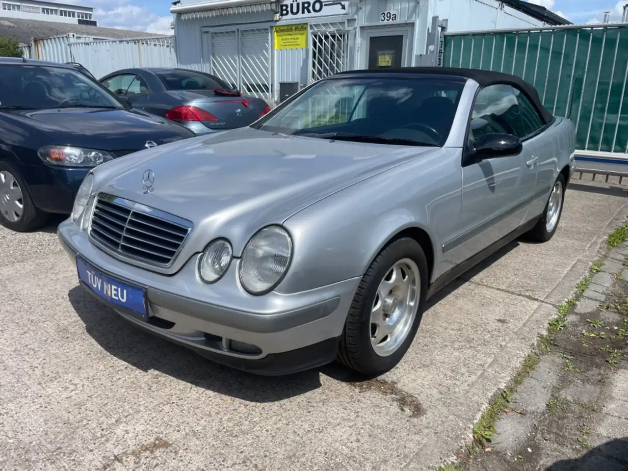 Mercedes-Benz CLK 230 K CABRIO ALU KLIMA SERVICE + TÜV NEU !!! — photo 1 of 11