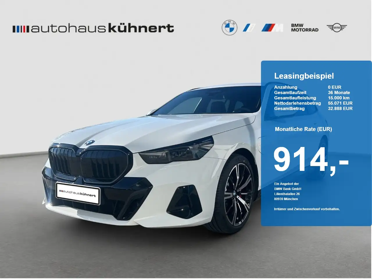 BMW 530 e xDrive Touring M-Sport Hybr. UPE 87.380 EUR — photo 1 of 19