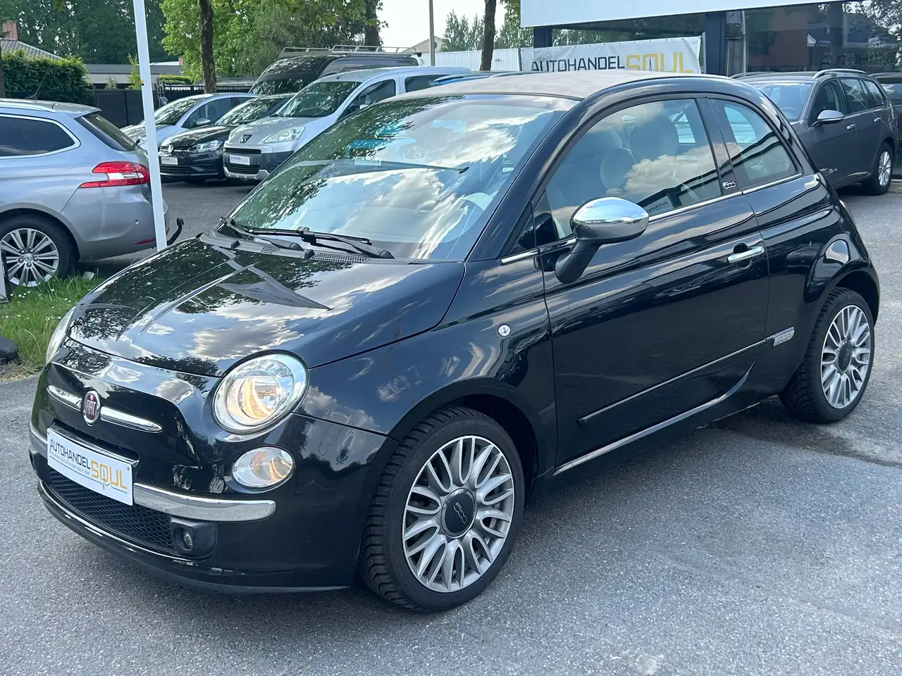 Fiat 500C 0.9i, 2015, 126.360km, Camera, GPS, 12m Garantie — photo 1 of 15