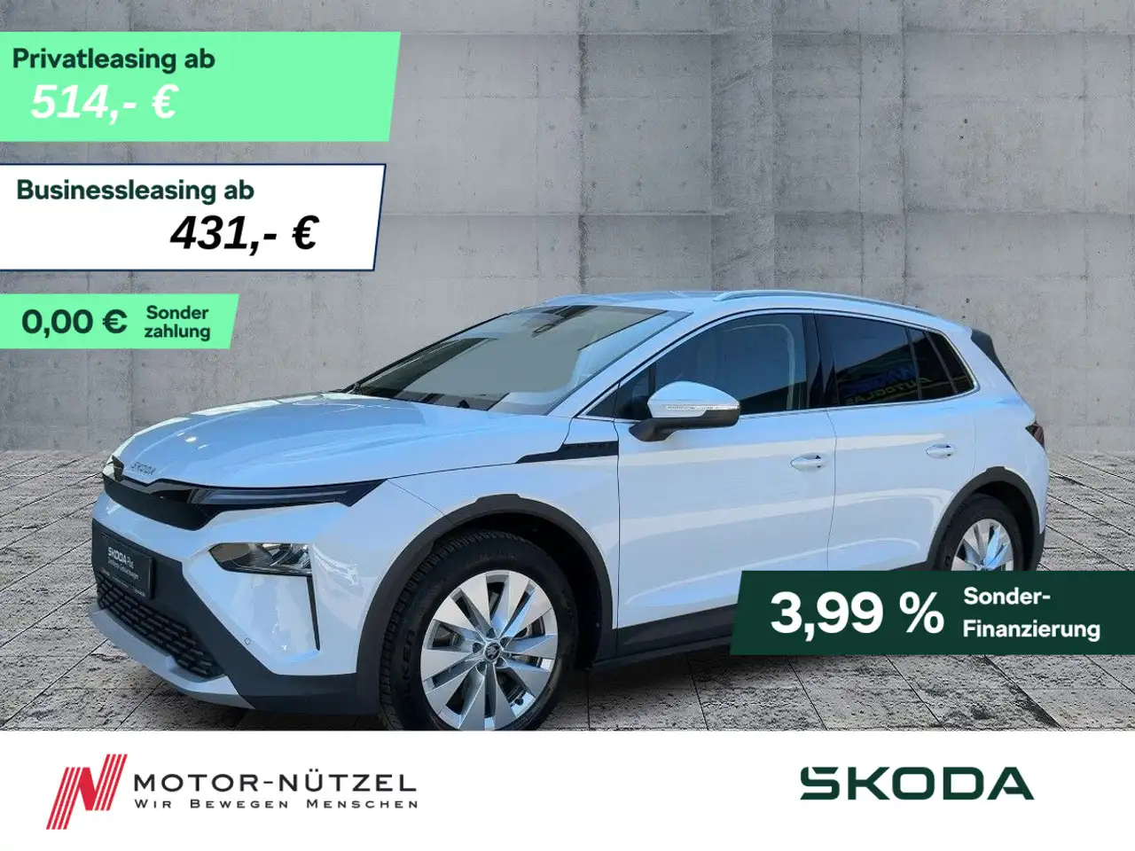 Skoda Elroq 85 (82kw) LOFT MATRIX+NAV+AHK+ACC+WäPu+20Z — photo 1 of 25