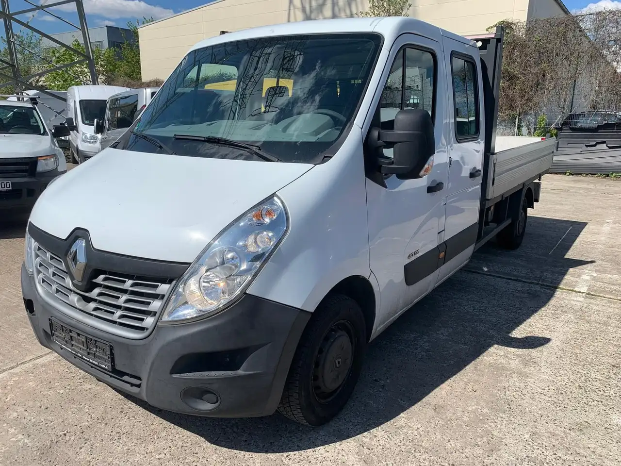 Renault Master III DoKa Pritsche L3, 7 SITZER + KLIMA — photo 1 of 8