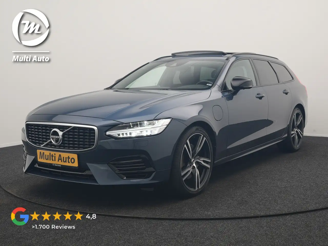 Volvo V90 T8 AWD R-Design PHEV 394pk Dealer O.H. | Trekhaak — photo 1 of 40