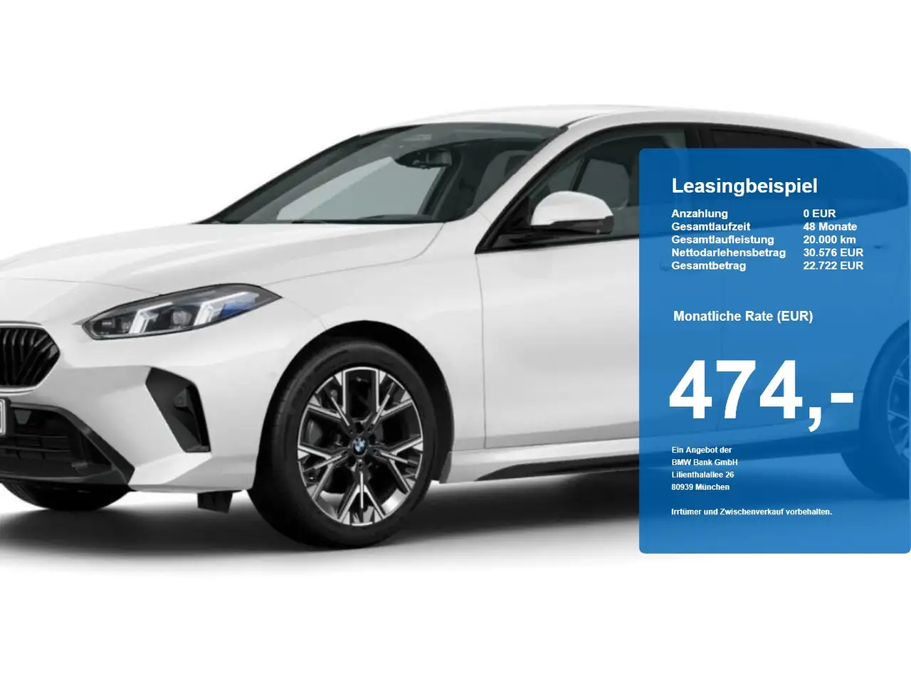 BMW 120 d M-Sport UPE: 51.860 EUR Adaptives M-Fahrwerk — photo 1 of 15