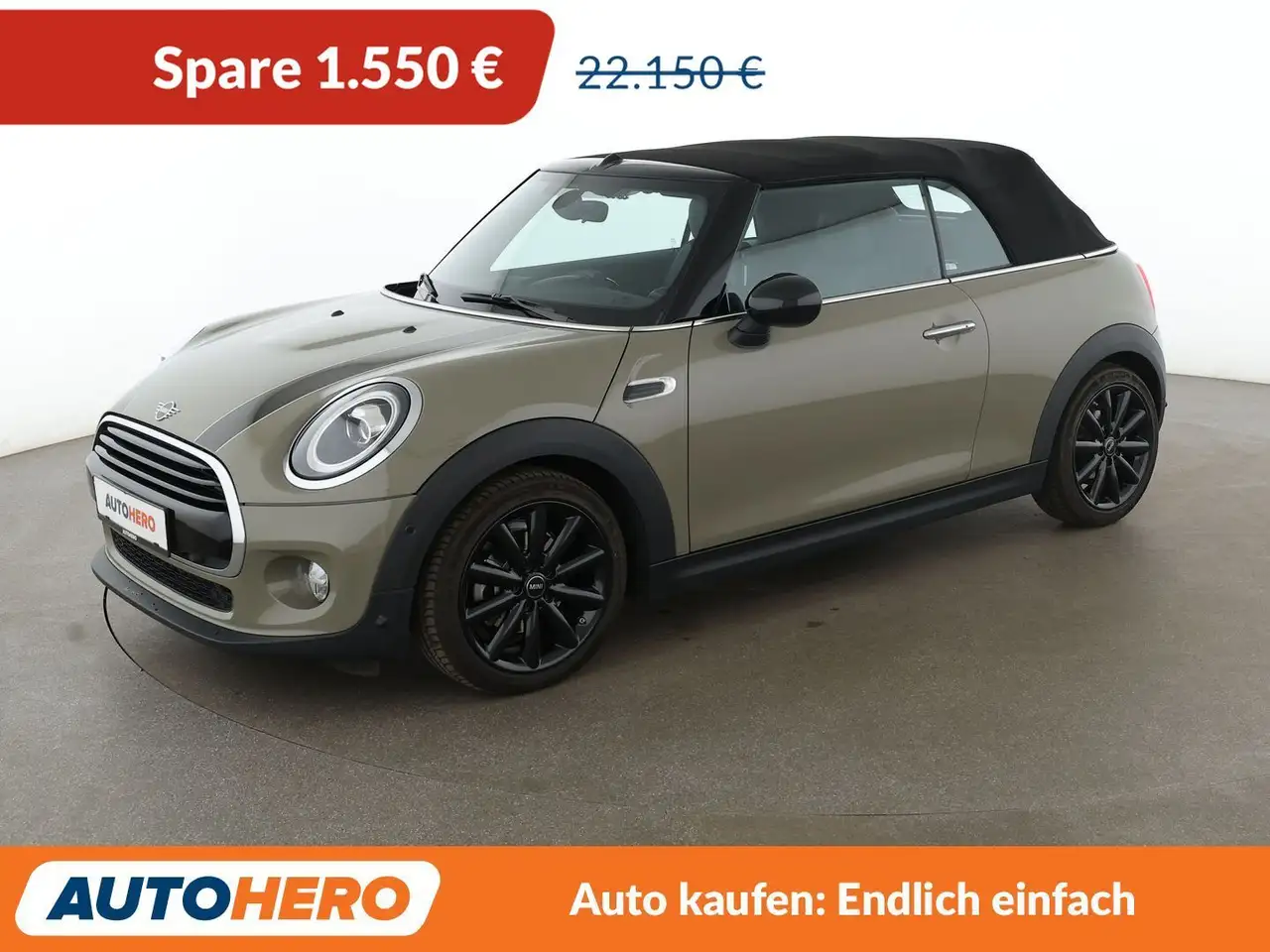 MINI Cooper Cabrio Cooper Aut.*NAVI*LED*PDC*TEMPO*SHZ*ALU*KLIMA* — photo 1 of 32
