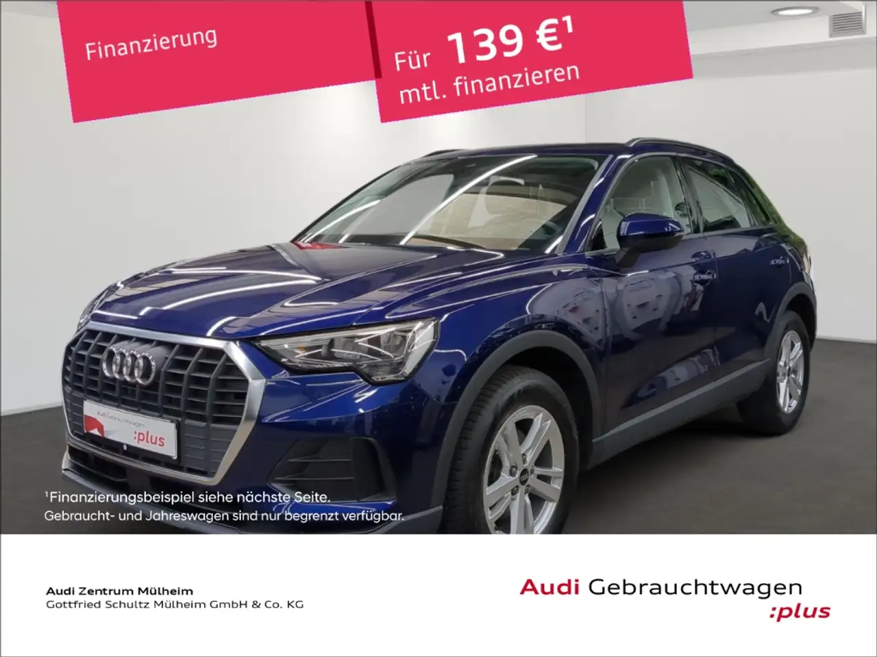 Audi Q3 35 TDI Navi LED AHK Rückfahrkamera virtual — photo 1 of 22