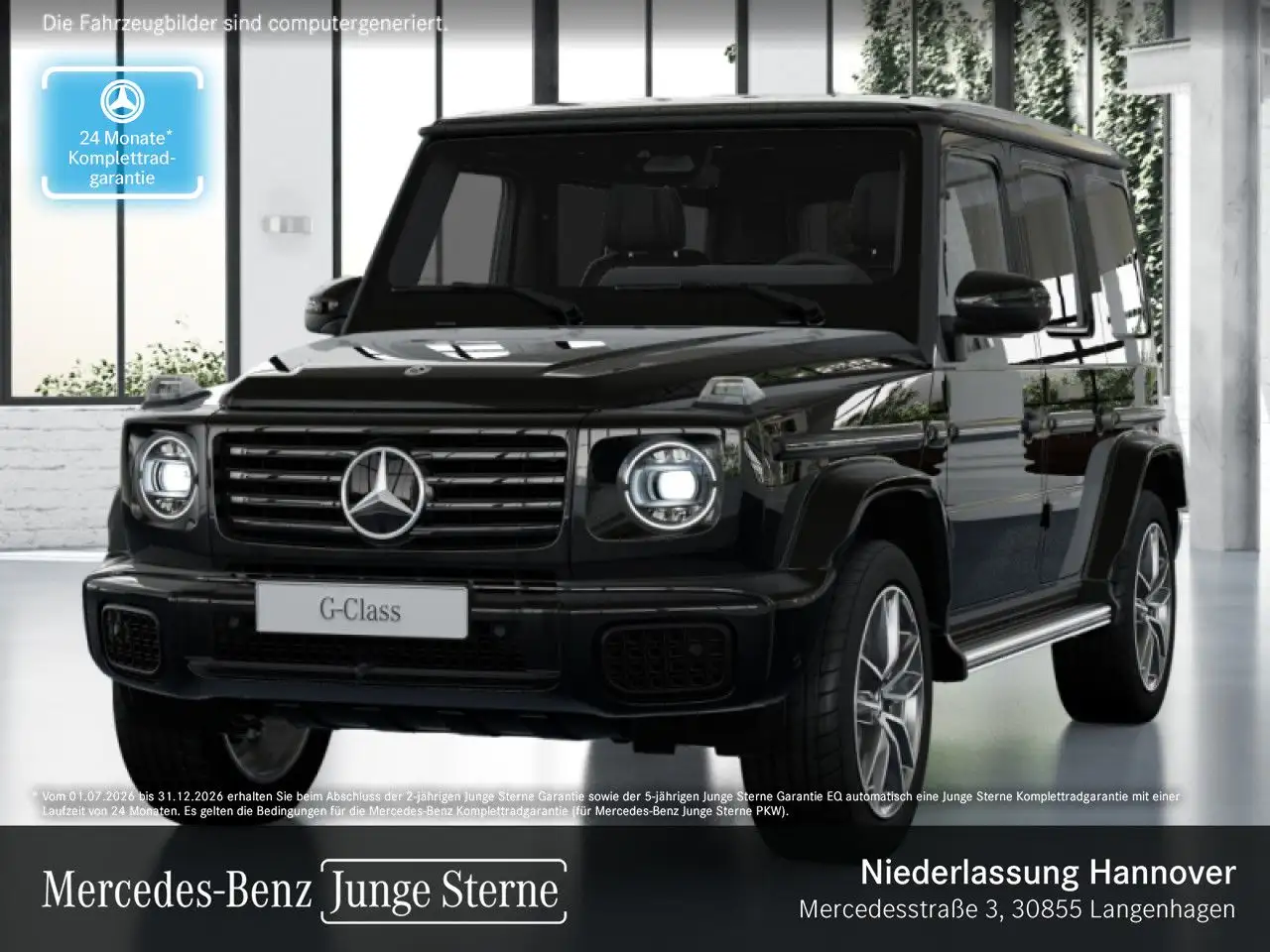 Mercedes-Benz G 450 d Exclusive AMG 360° Stdhzg Burmester SHD 9G — photo 1 of 15