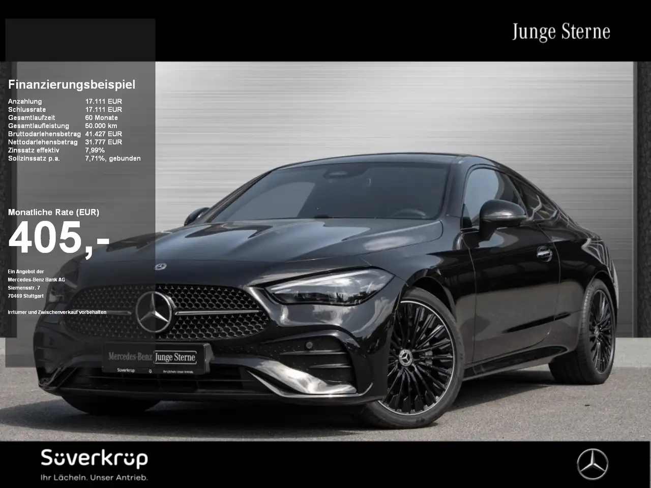 Mercedes-Benz CLE 220 d Coupé , AMG BURM NIGHT PREMIUM MEMO — photo 1 of 15