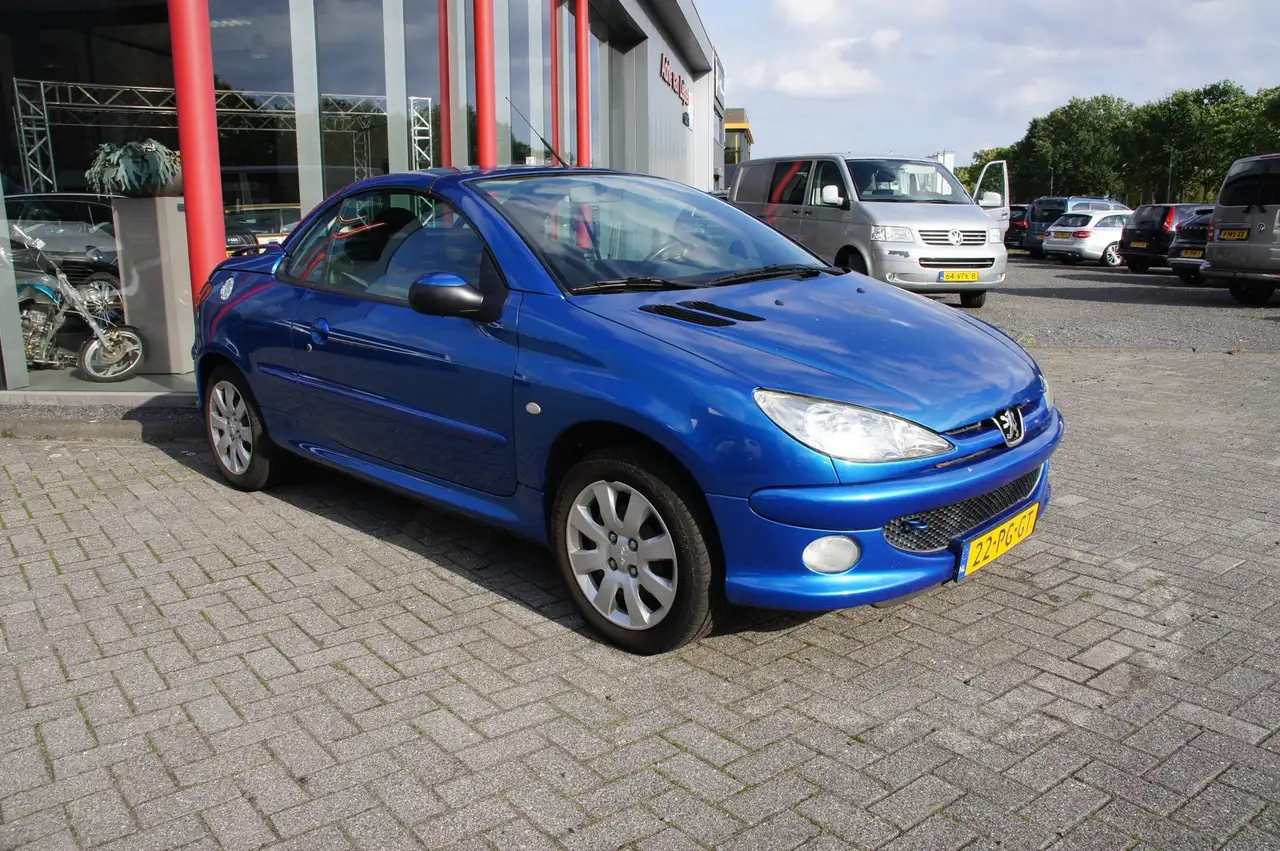 Peugeot 206 CC 1.6-16V NIEUWE APK Dak werkt niet — photo 1 of 11
