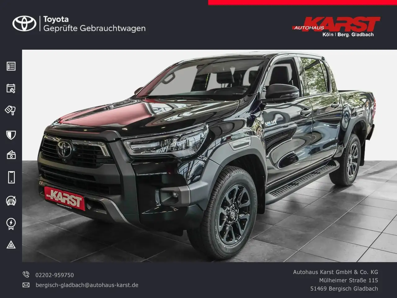 Toyota Hilux 2.8l D-4D 204 PS Double Cab 4X4 Invincible — photo 1 of 15