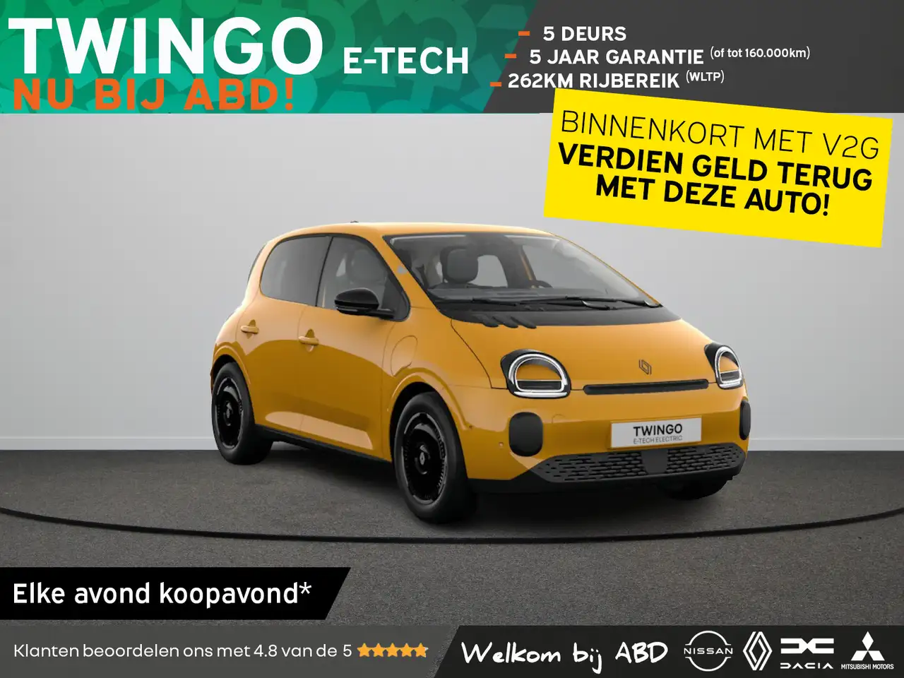 Renault Twingo Techno Urban range | Achteruitrijcamera | LED-acht — photo 1 of 12