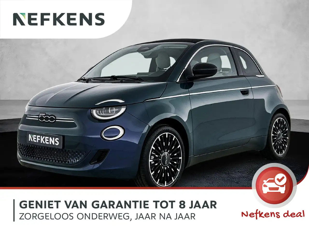 Fiat 500e 118pk La Prima 42 kWh Automaat | Soft Top | Naviga — photo 1 of 40