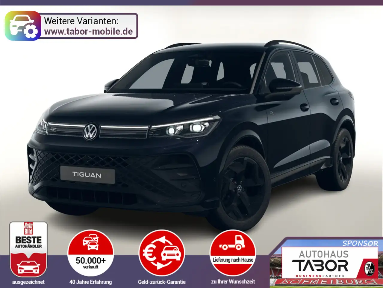 Volkswagen Tiguan R-Line IQ.Drive Pro BlackP Nav AHK LM19 — photo 1 of 15