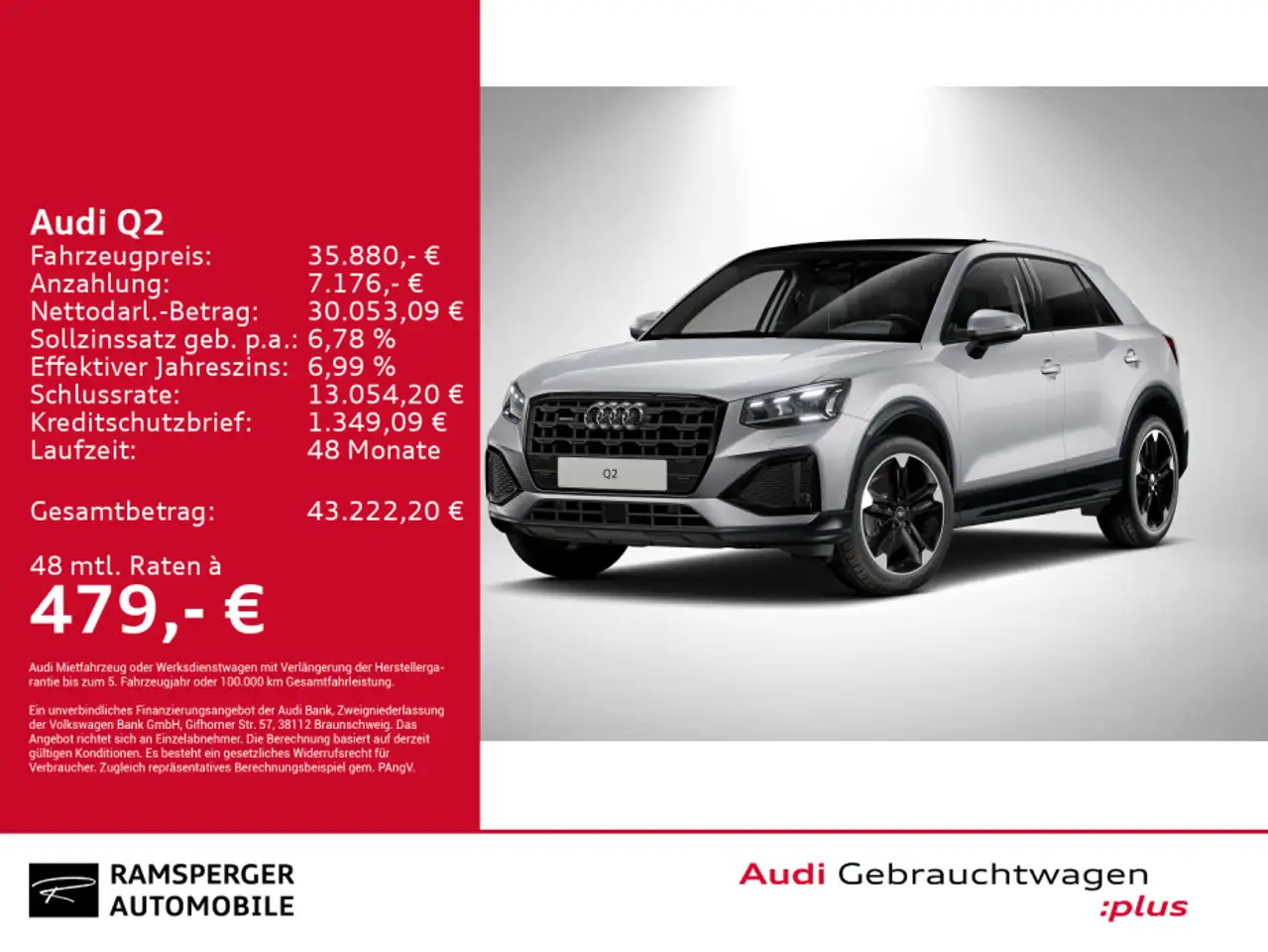 Audi Q2 Advanced 40 TFSI quattro 140(190) kW(PS) S tr — photo 1 of 13