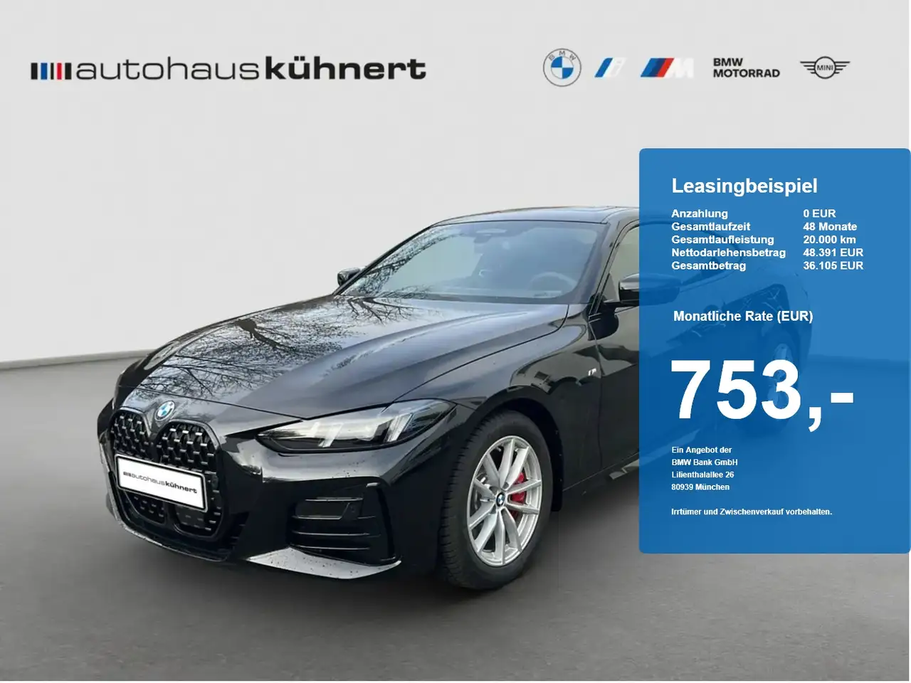 BMW 430 d xDrive Coupé ///M-Sport Pro UPE 89.100 EUR — photo 1 of 15