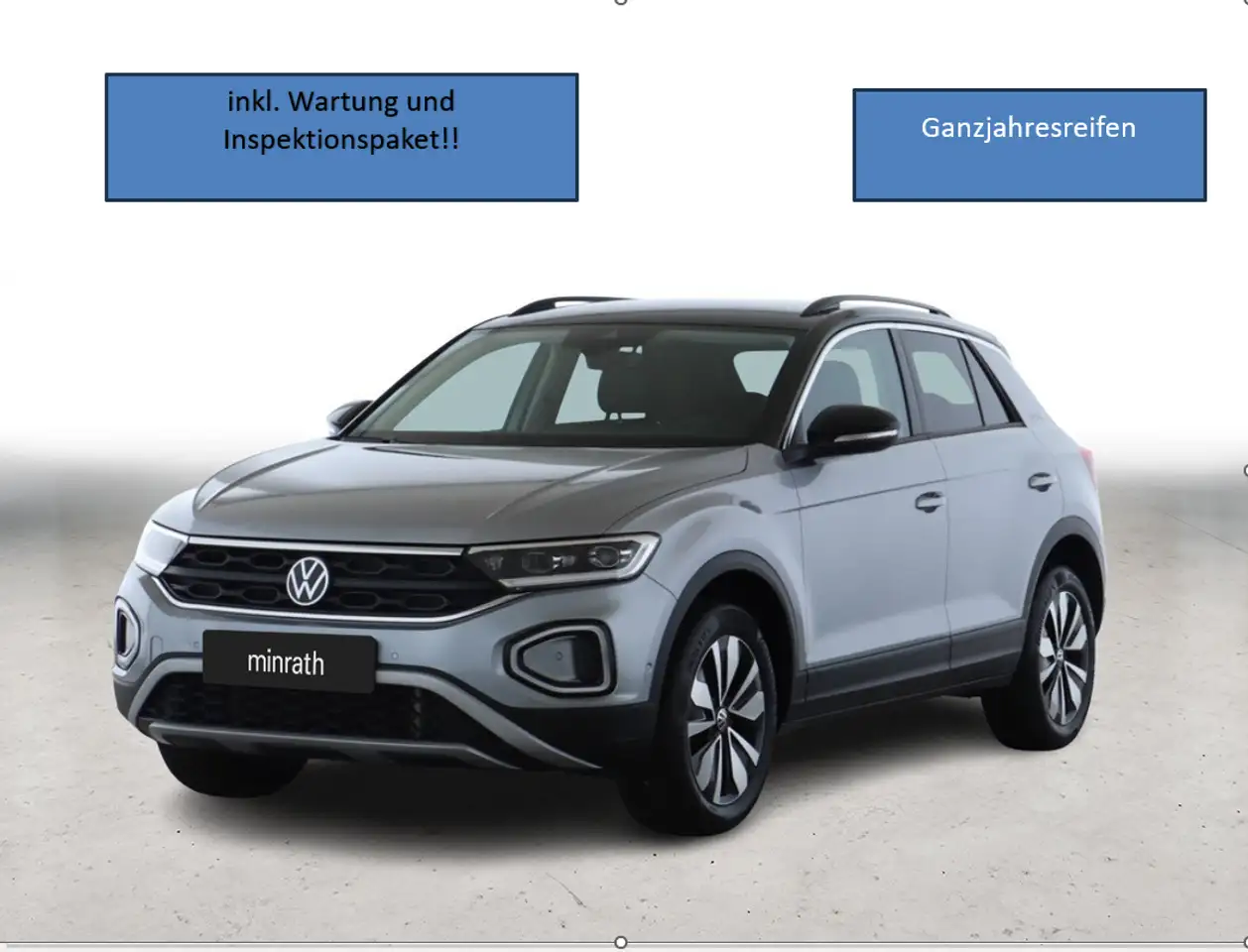 Volkswagen T-Roc AHK+VIRT+ACC+LED+NAVI — photo 1 of 8