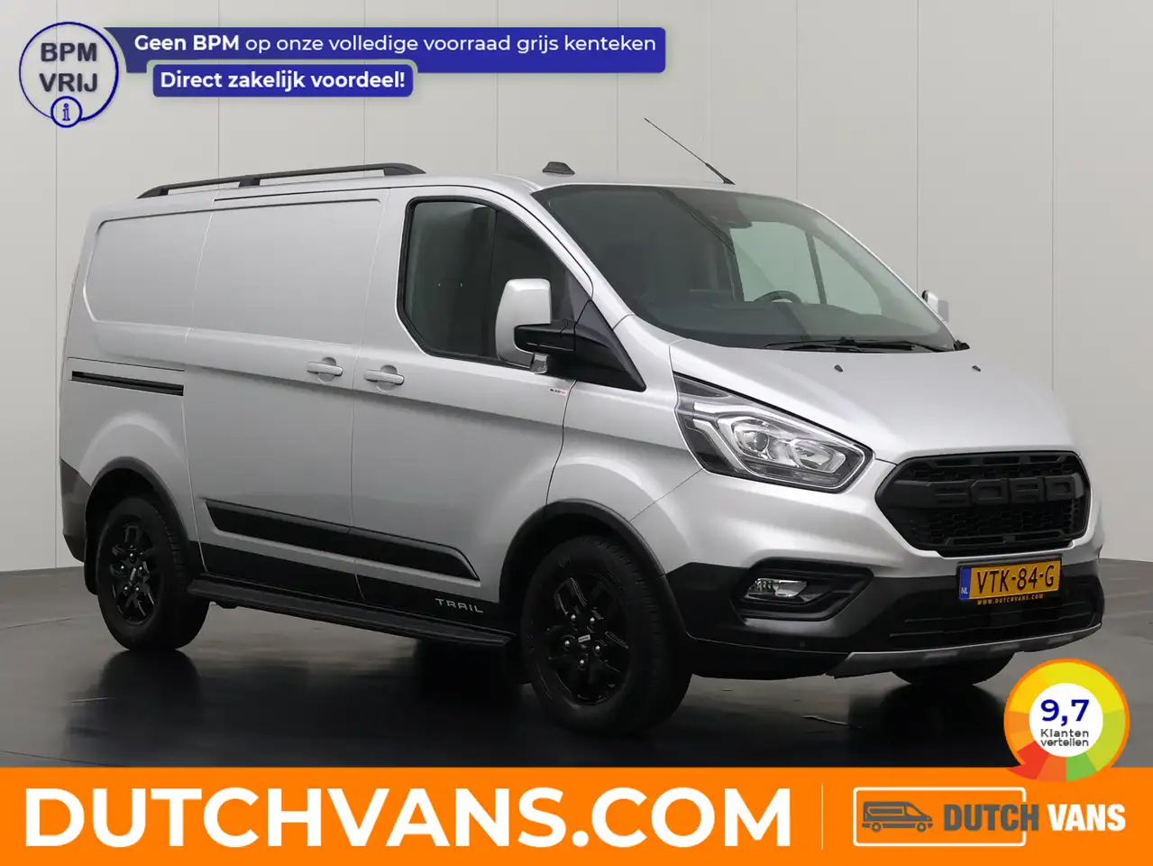 Ford Transit Custom 2.0TDCI 130PK Trail | Leder | 2xSchuifdeur | 2500K — photo 1 of 27