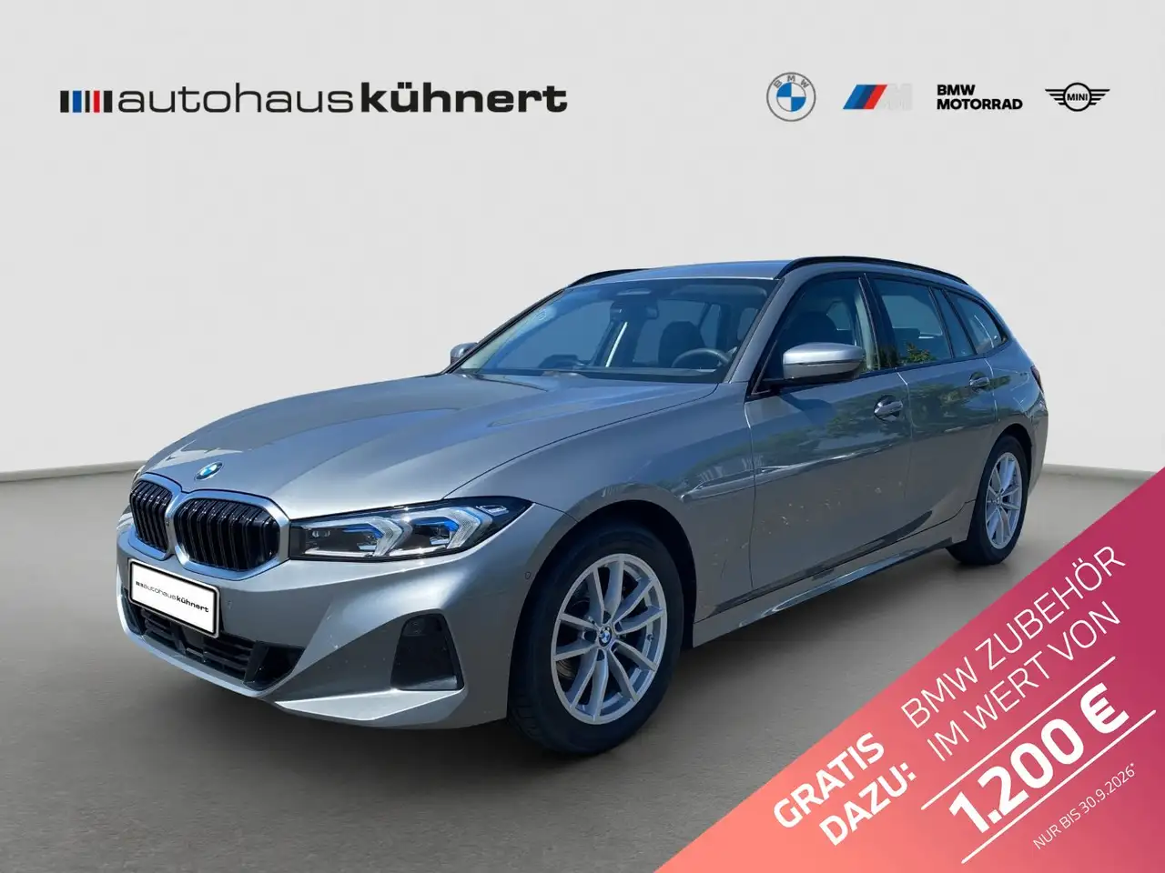 BMW 318 i Touring ACC LED SpurAss AHK HiFi Navi RFK — photo 1 of 20