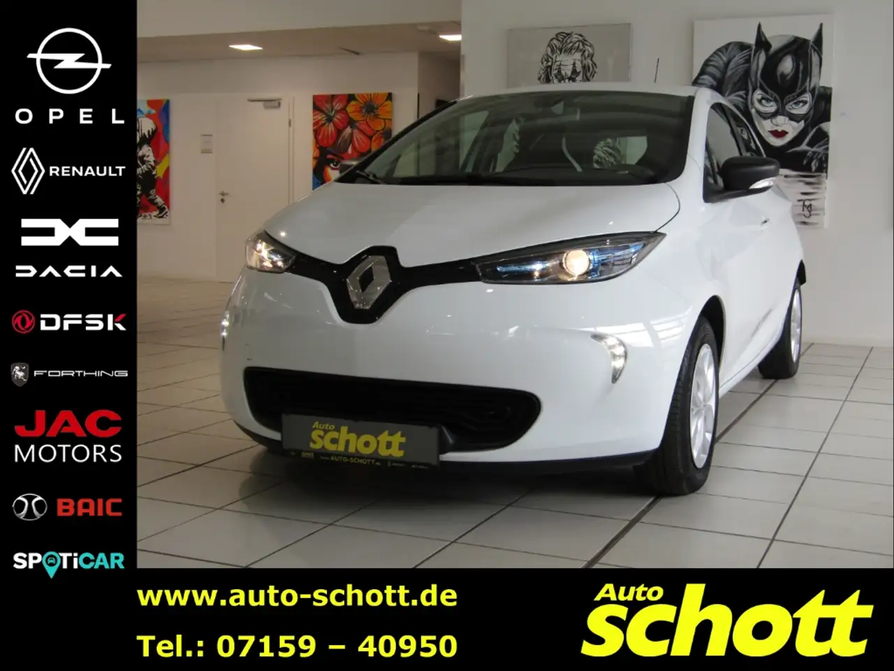 Renault ZOE Life Z.E.40 ohne Batteriemiete SOH 92% NAV PDC APP — photo 1 of 15