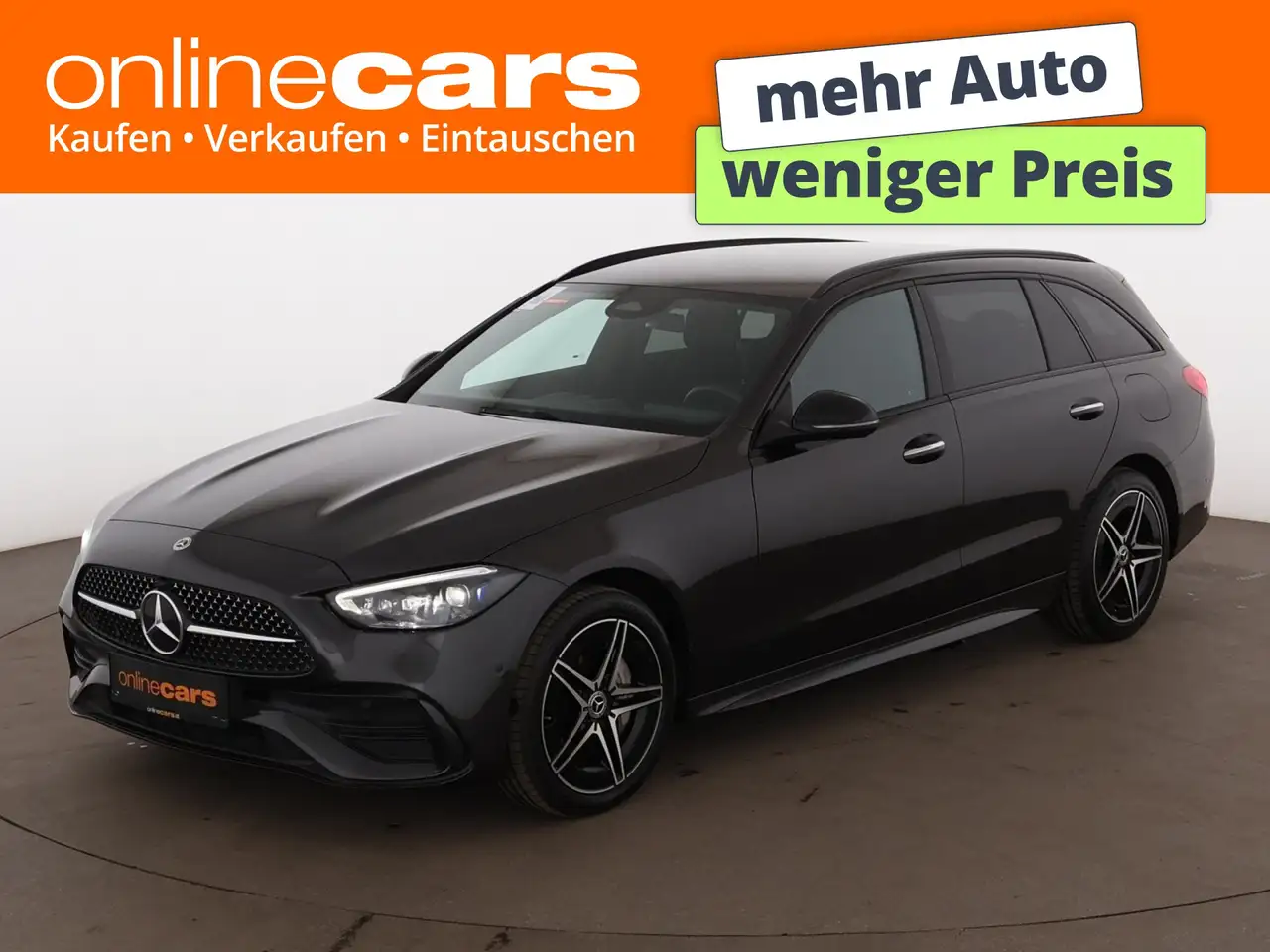 Mercedes-Benz C 300 e PHEV AMG-Line Aut LED HEAD-UP LEDER NAVI — photo 1 of 30