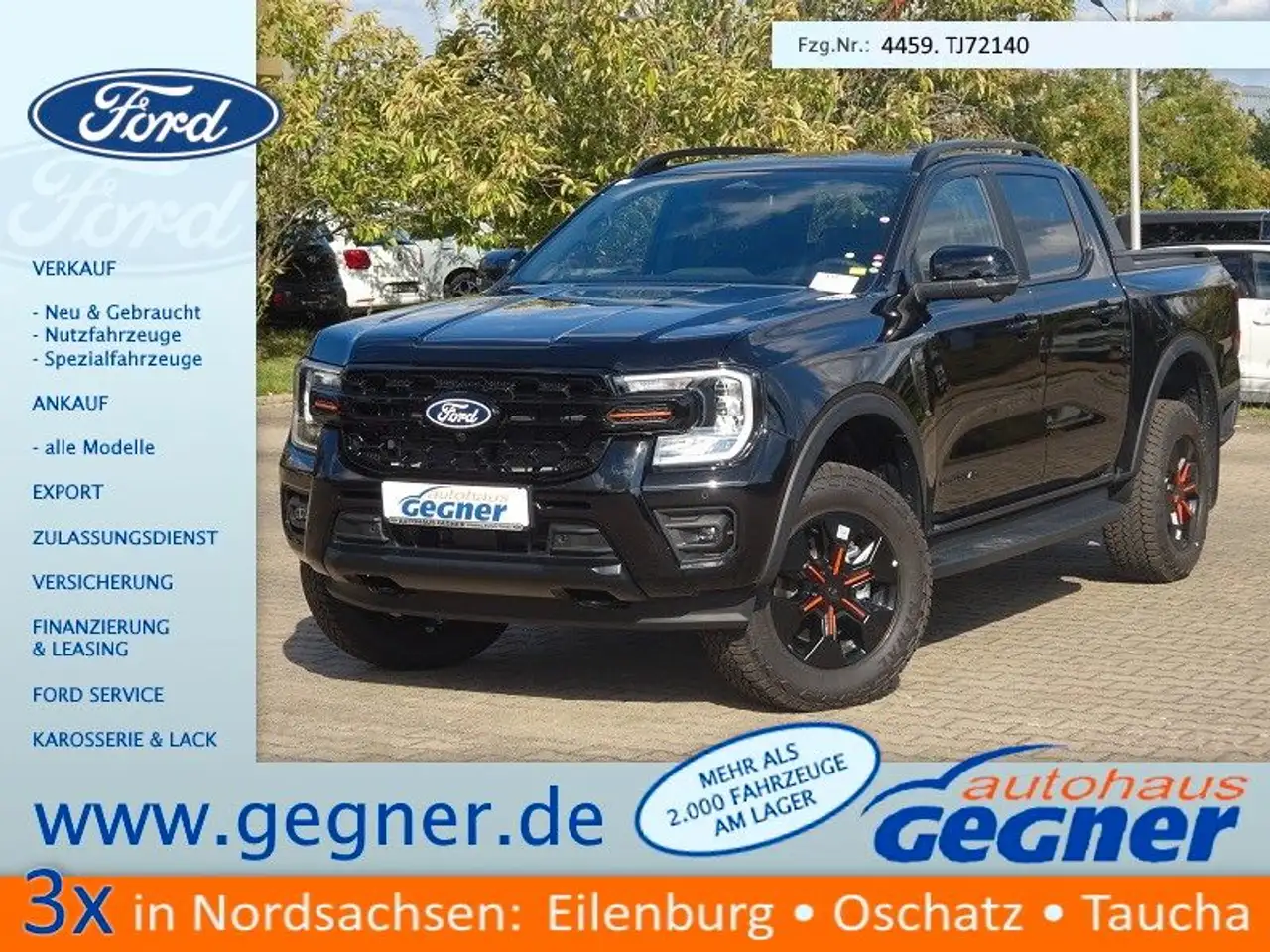 Ford Ranger Wildtrak 2.3L PHEV DoKa 4x4 el.Rollo AHK — photo 1 of 37
