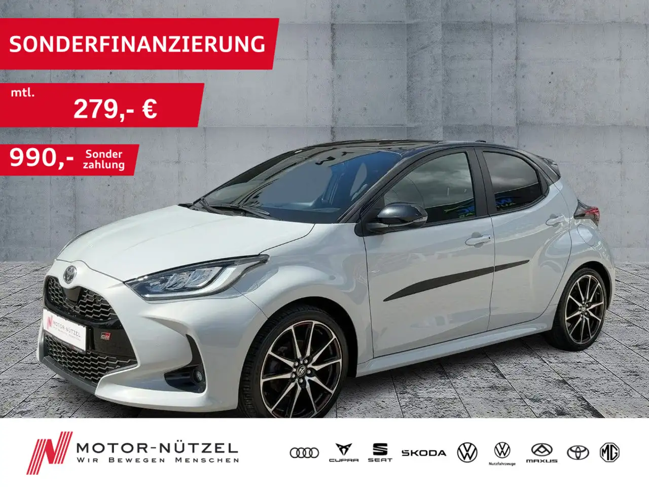 Toyota Yaris 1.5 GR SPORT LED+NAV+APP+ACC+SHZ+RFK+DAB — photo 1 of 15